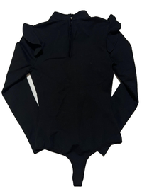 Bebe- Black Long Sleeve Bodysuit - NEW WITH TAGS