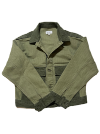 AG- Green Denim Jacket
