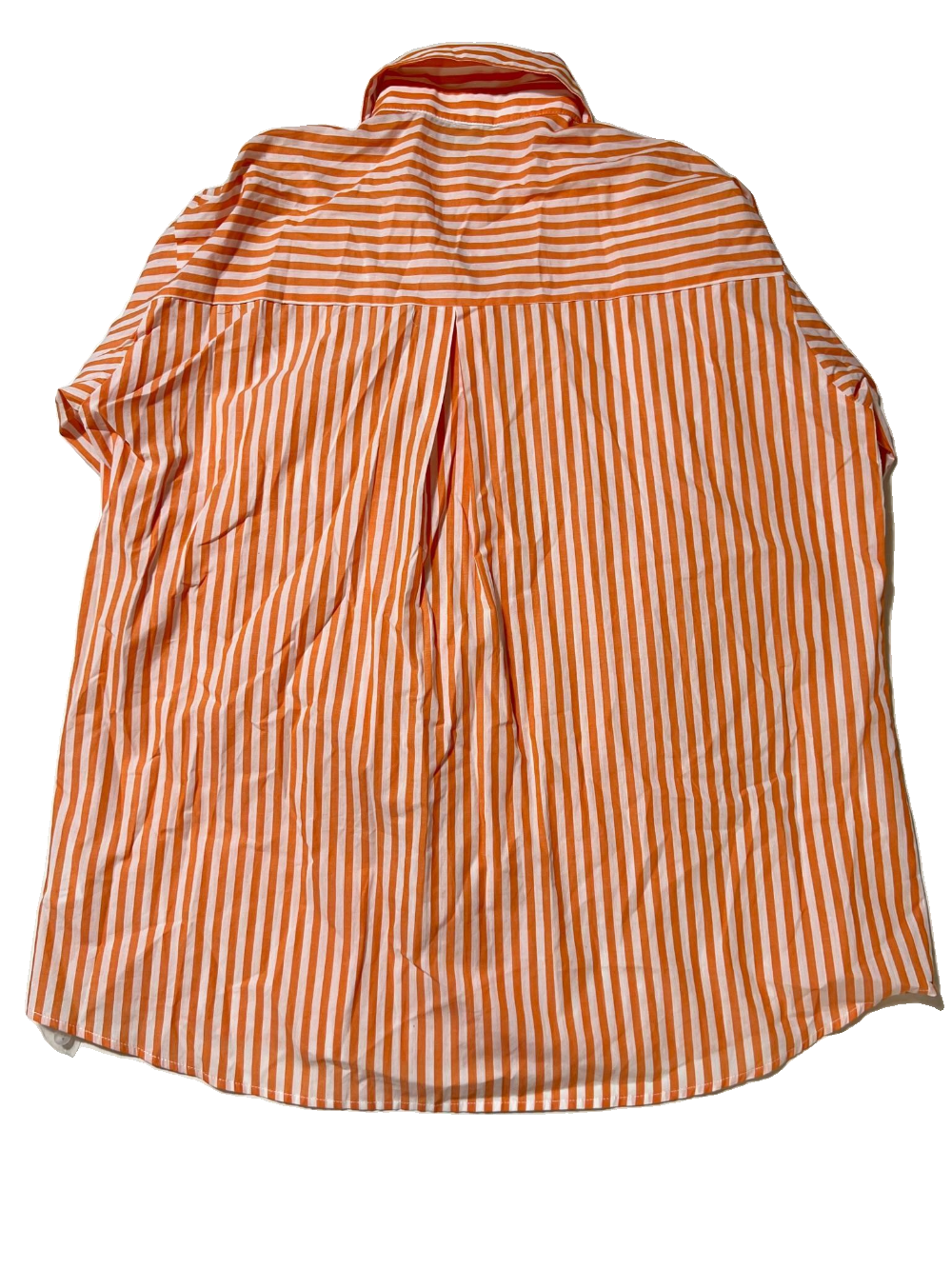 Lioness - Orange Striped Button Up