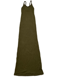 Skatie - Green Ribbed Maxi Dress