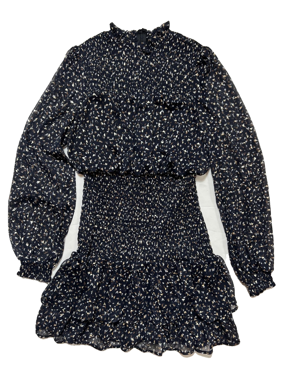 Aqua black and white dress sale