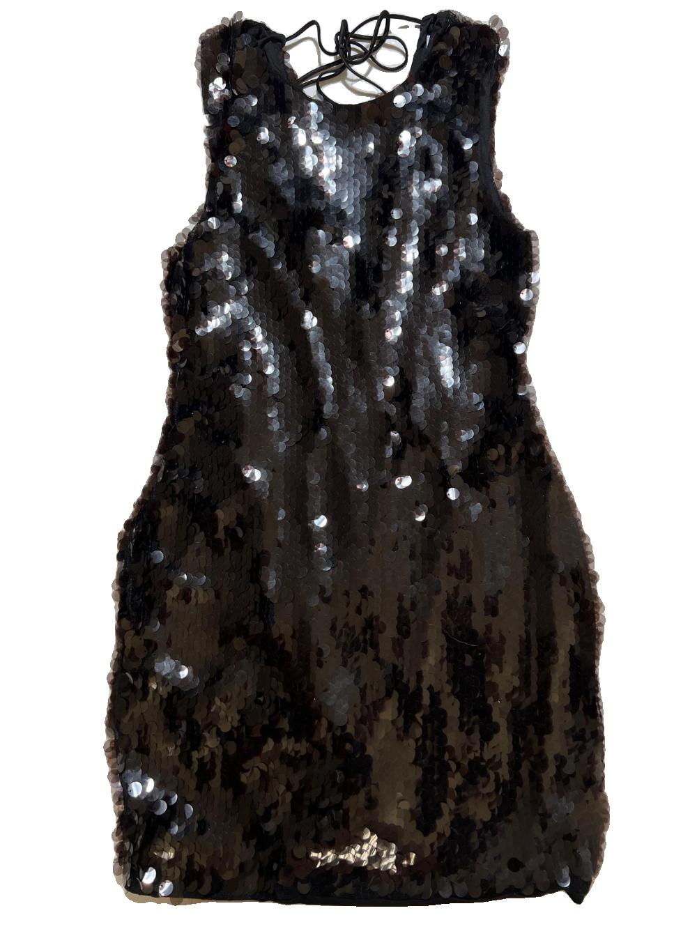 Princess Polly- Black Sequin Mini Dress