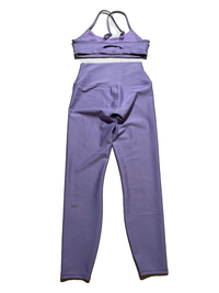 Alo- Purple Legging Set