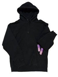 27 Club- Black Graphic Hoodie