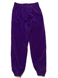 Blvucci- Purple "Blvucci" Velvet Sweatpants