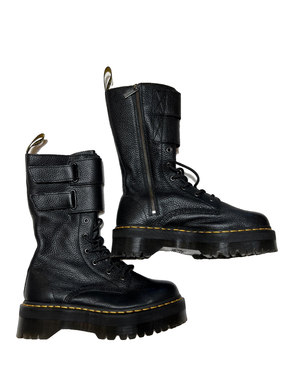 Dr. Martens- Black Calf Combat Boots