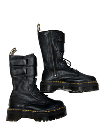 Dr. Martens- Black Calf Combat Boots