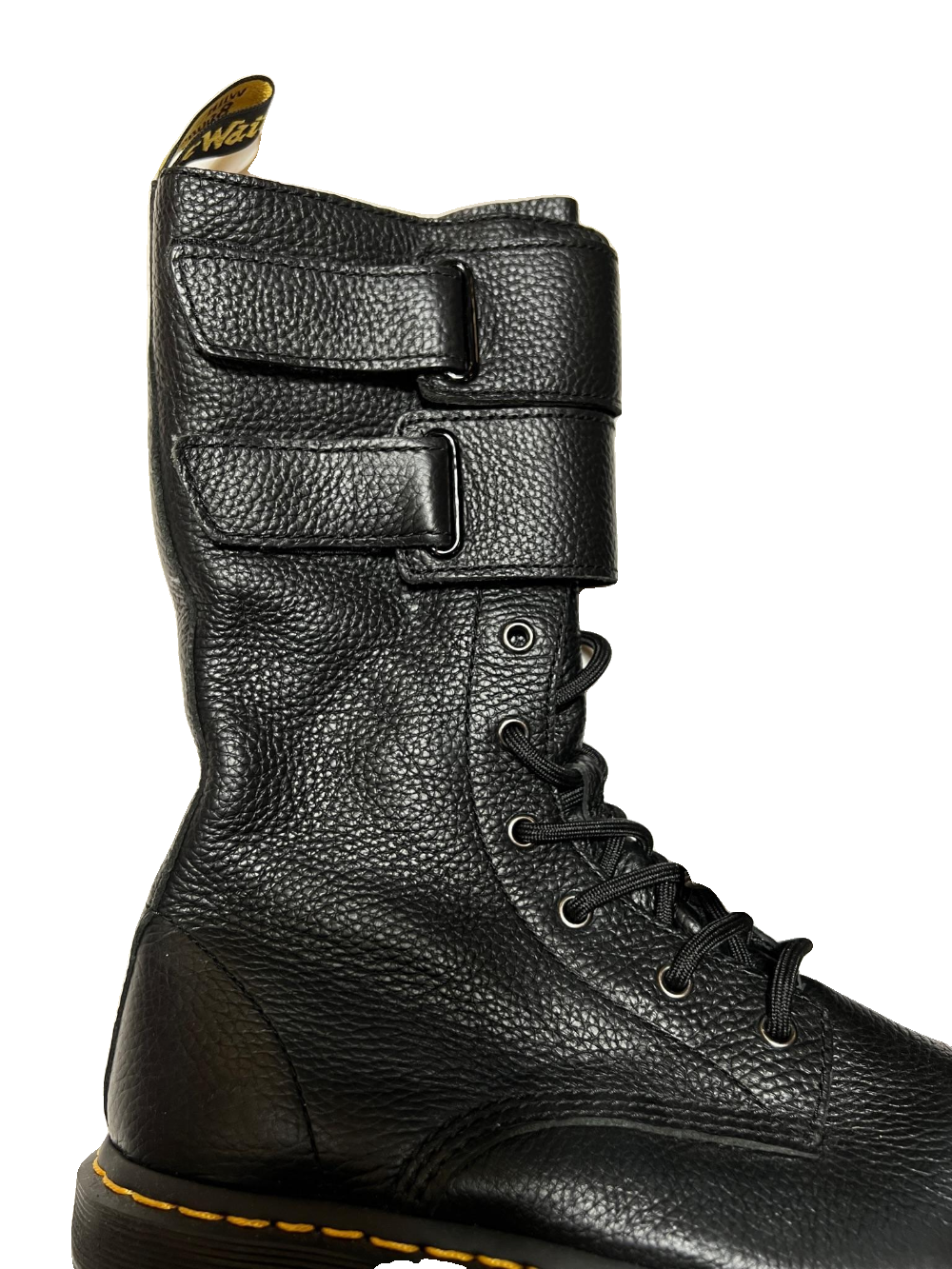 Dr. Martens- Black Calf Combat Boots