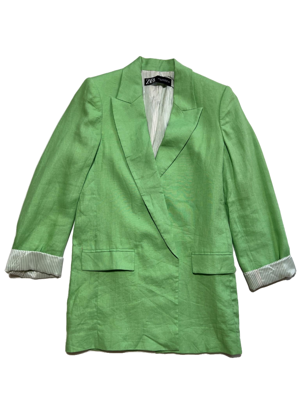 Zara corduroy blazer top