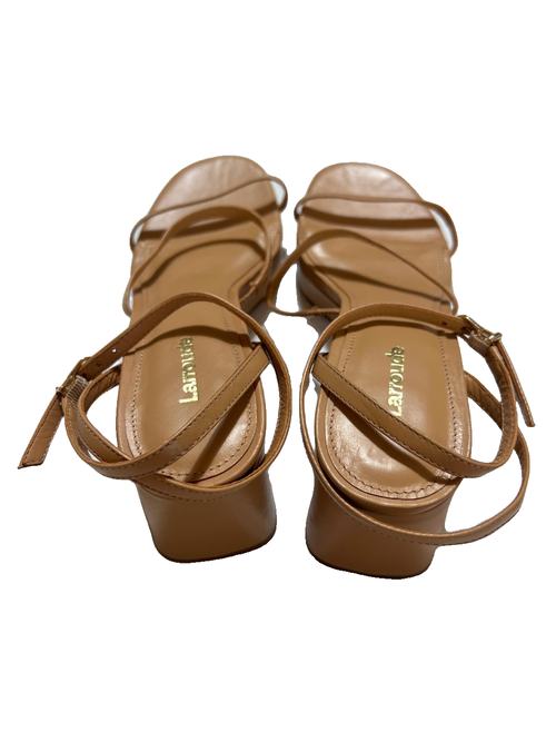 Larroude- Brown Sandals