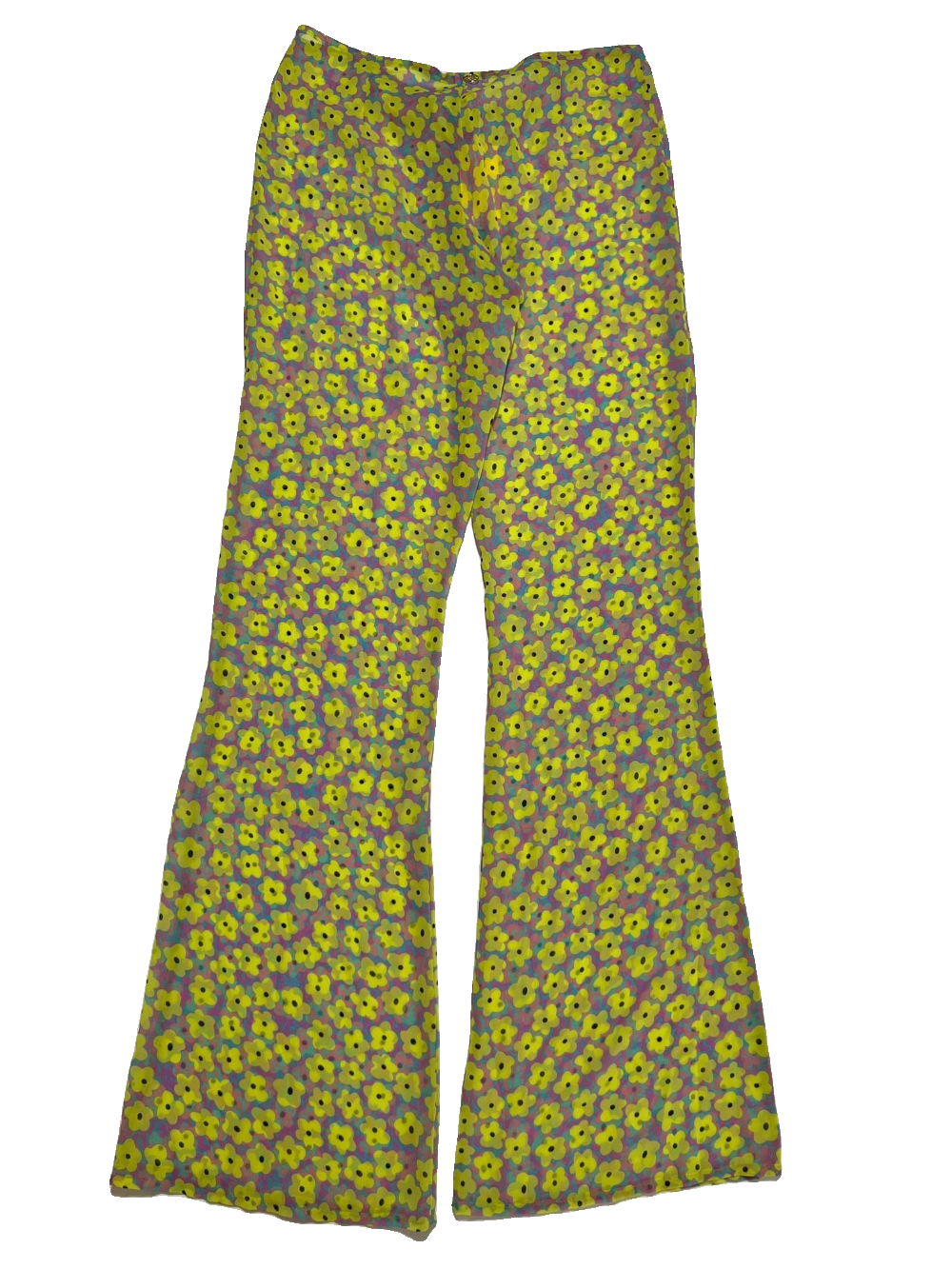Bananhot- Green Floral Pants NEW WITH TAGS!