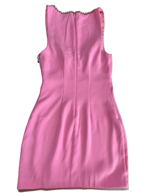 Majorelle- Pink Rhinestone Mini Dress NEW WITH TAGS!