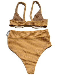 Acacia - Yellow Mesh Bikini Set - NEW WITH TAGS