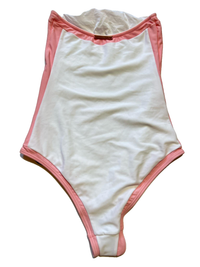 Alexandra Miro - White and Pink One Piece - NEW WITH TAGS