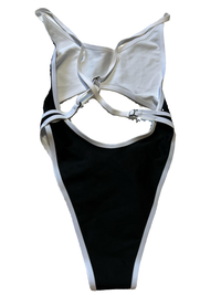 Agua Bendita - One Piece Scoopneck with Cut-outs - NEW WITH TAGS