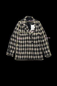 Annie Bing - Black and Beige Blazer