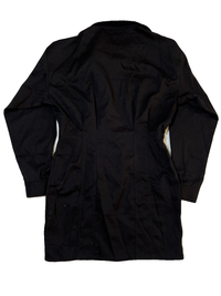 Pretty Little Thing- Black Cargo Fitted Waist Popper Front Shirt Dress NEW WITH TAGS
