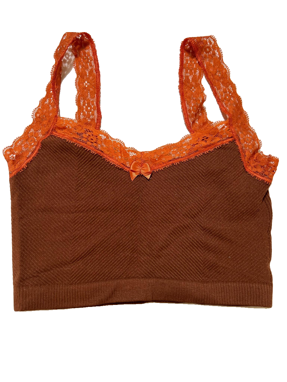 Urban Outfitters- Orange Crop Top