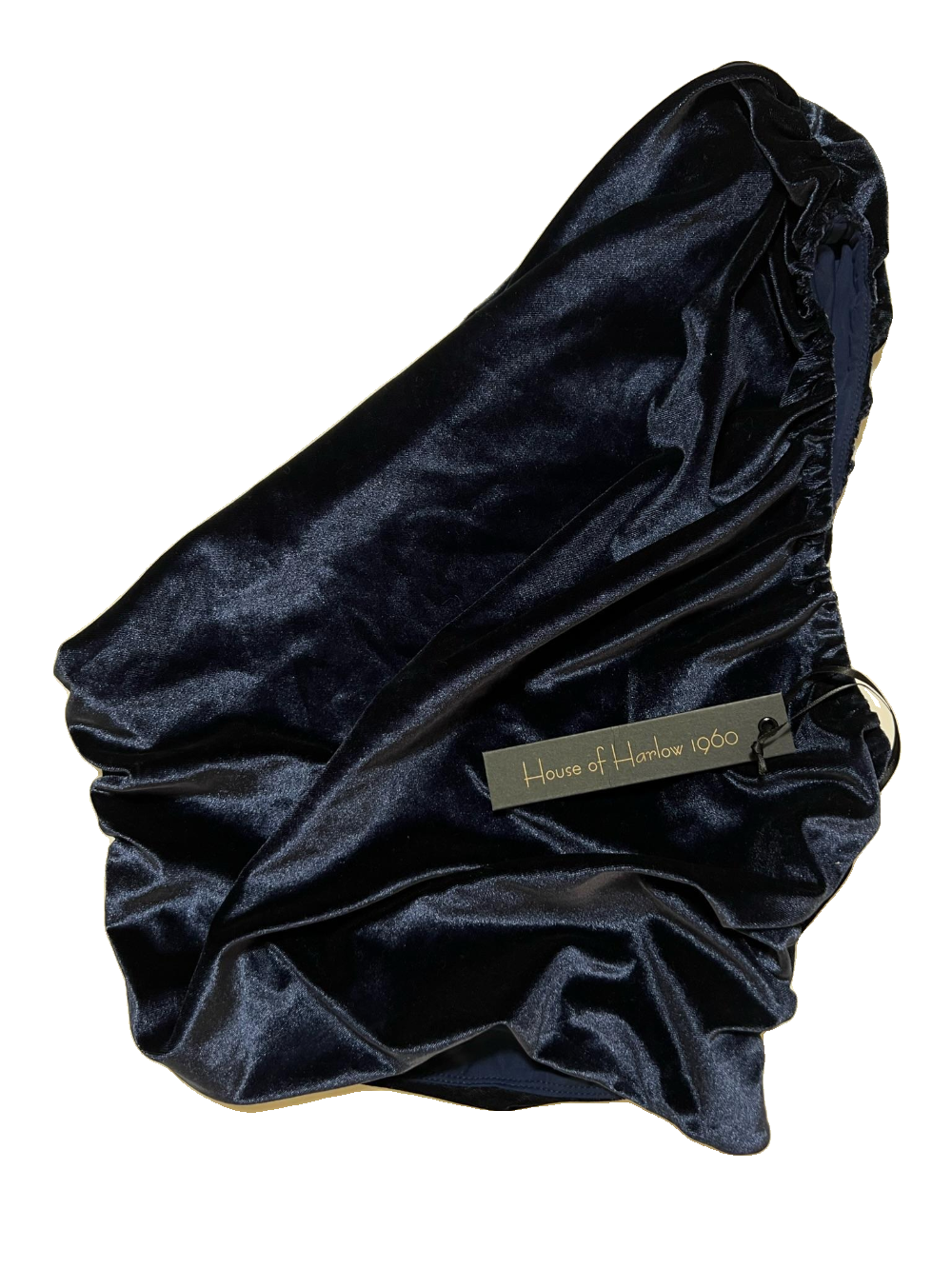 House of Harlow 1960- Dark Blue One Shoulder Crop NEW WITH TAGS