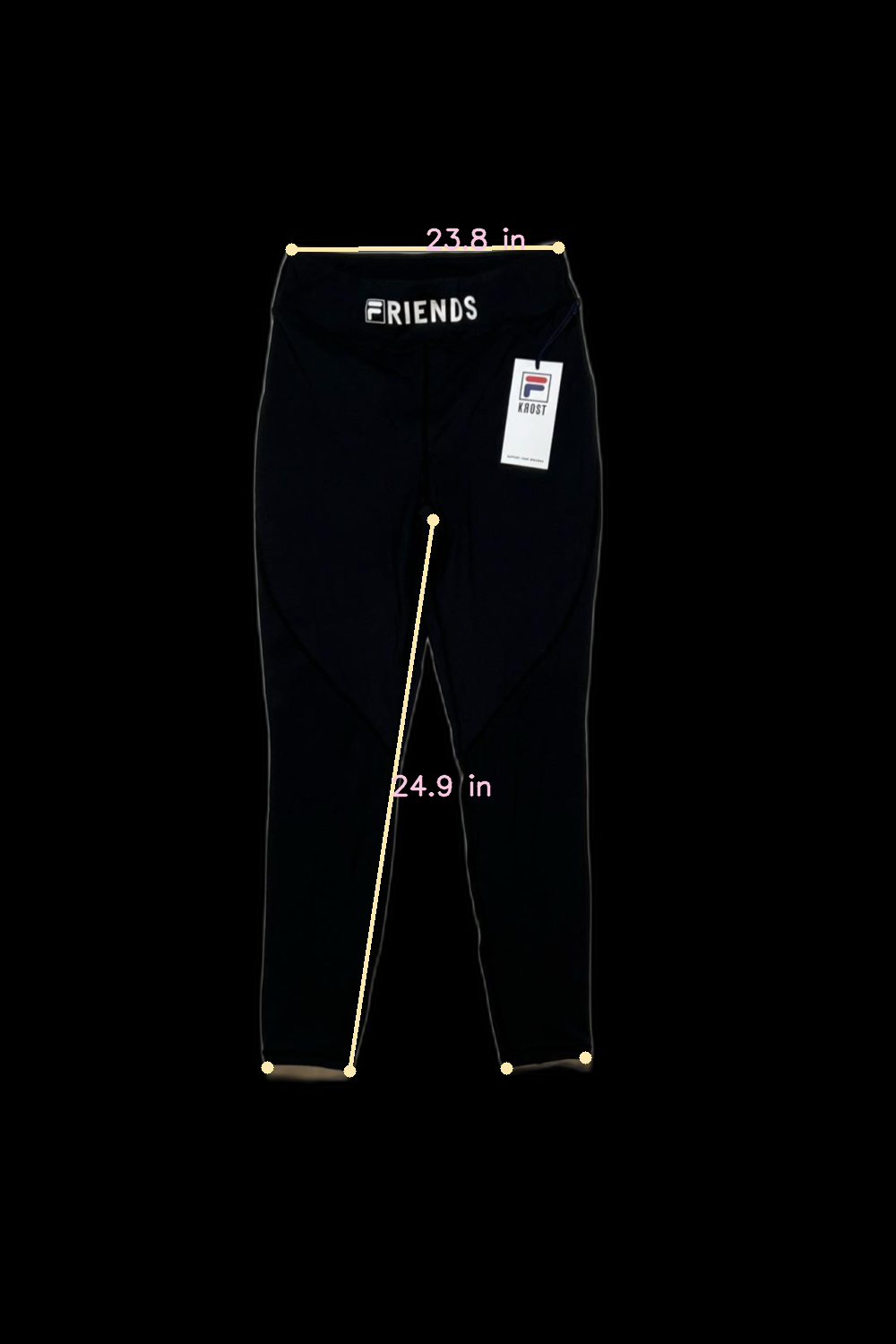 Krost- Black Leggings - NEW WITH TAGS