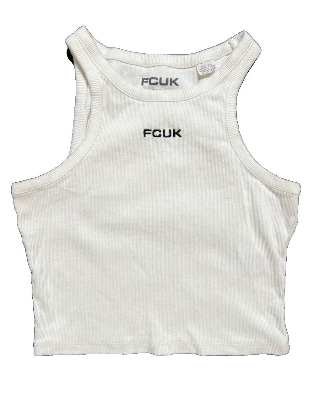 ASOS - White "FCUK" Tank Top