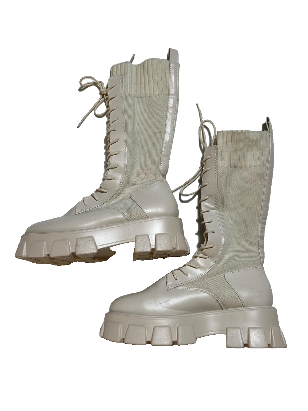 Tan Combat Boots