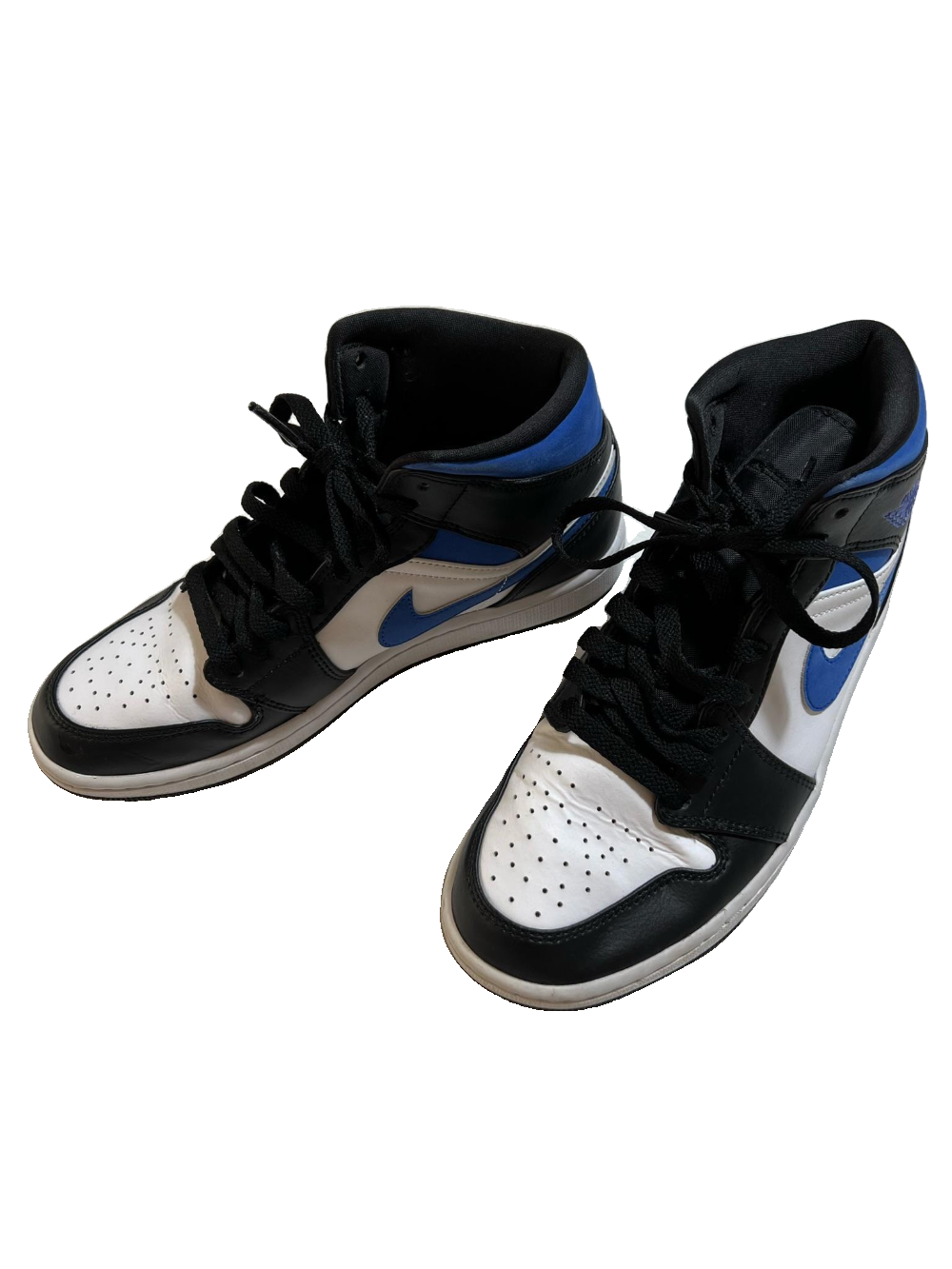 Nike- Black and Blue Jordans