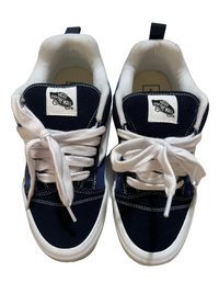 Vans - Black and Blue "Knu Skool" Sneakers