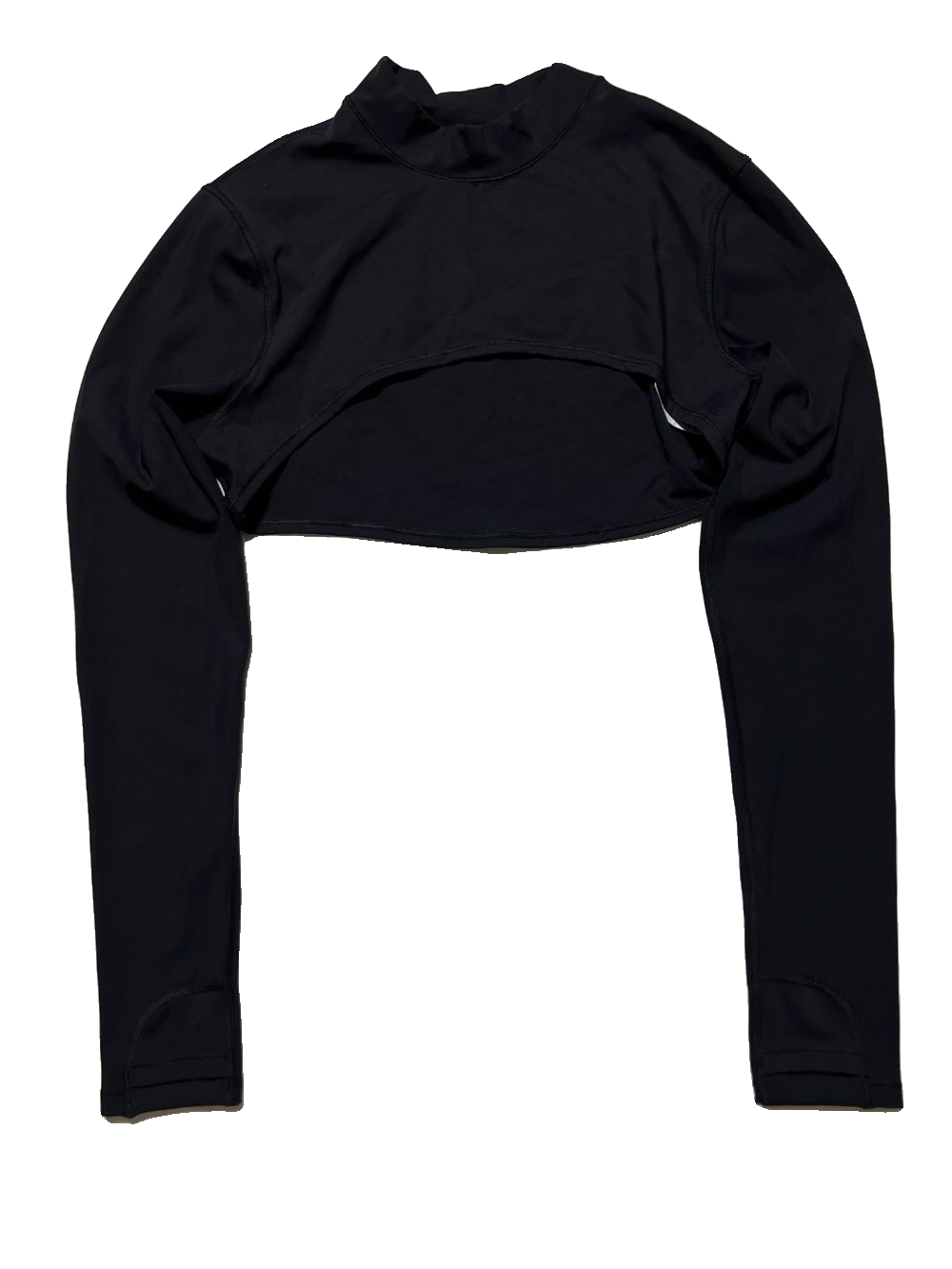 Athleta - Black Crop Top