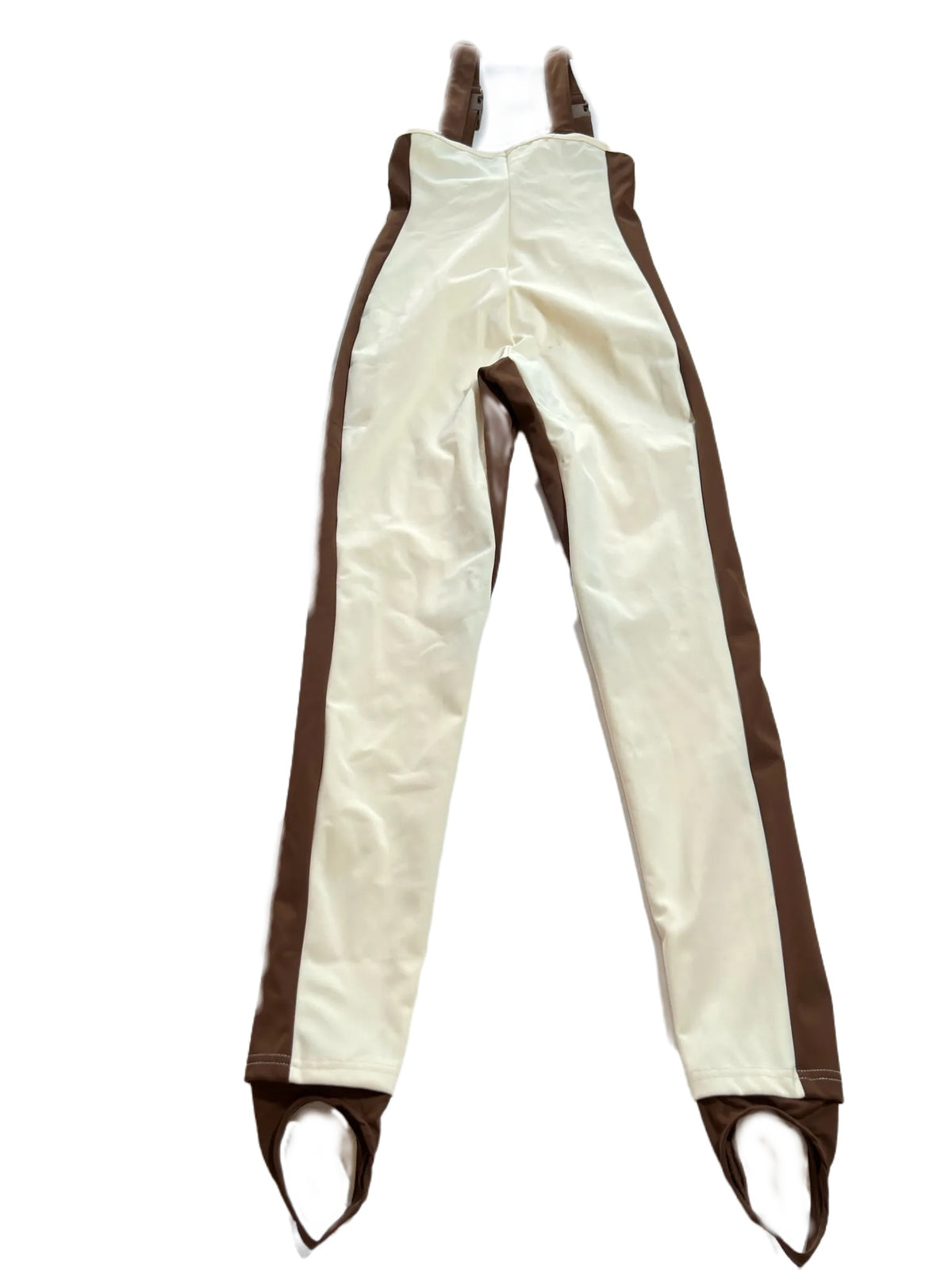 Pretty Little Thing- Cream and Brown Ski Suit NEW WITH TAGS!