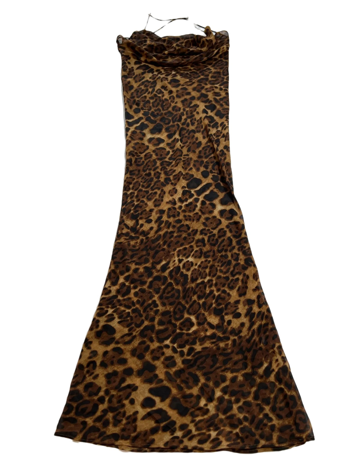 Fashion Nova- Cheetah Print Maxi Dress
