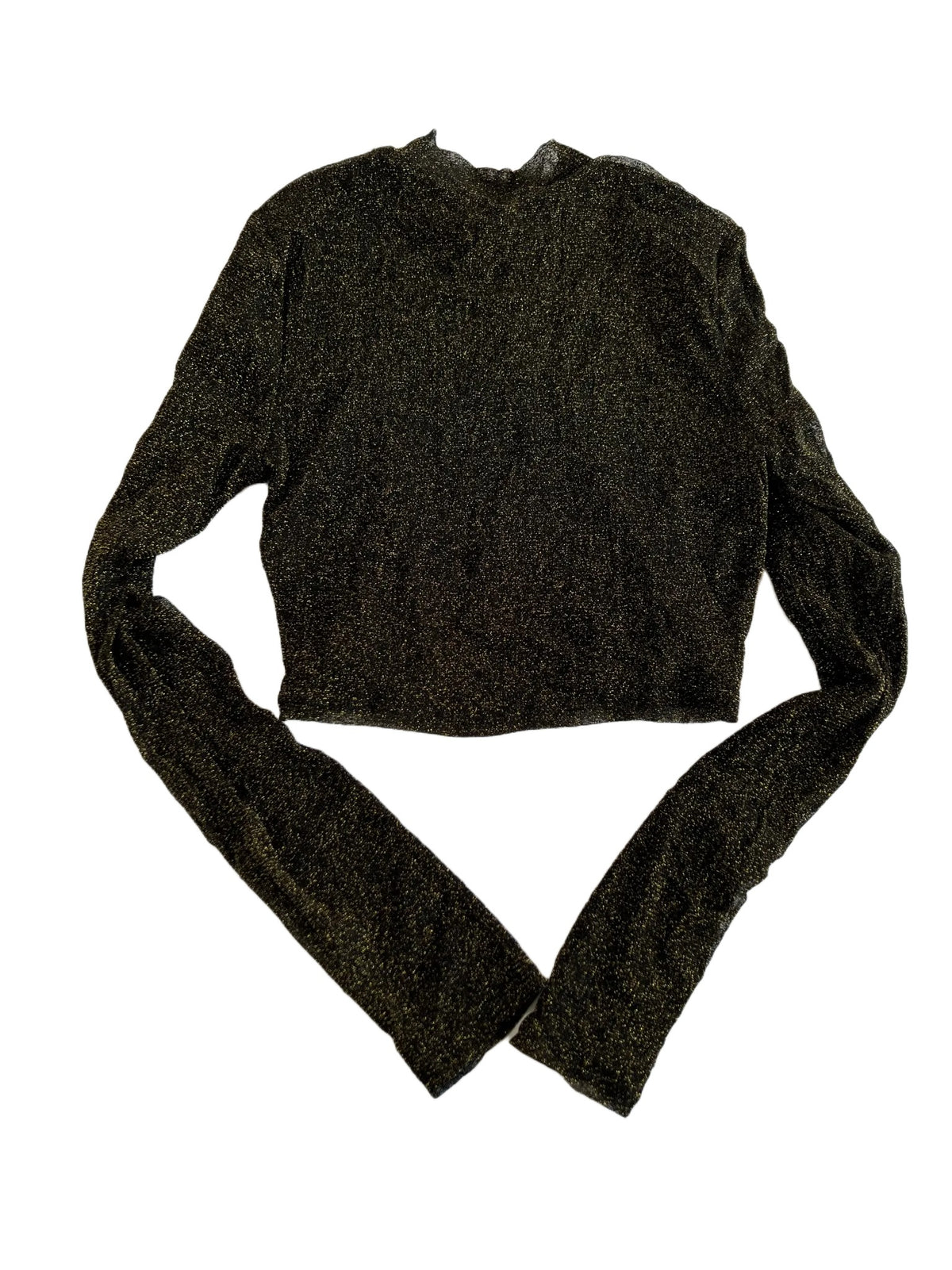 Lovers and Friends- Black Sparkle Long Sleeve Turtle Neck