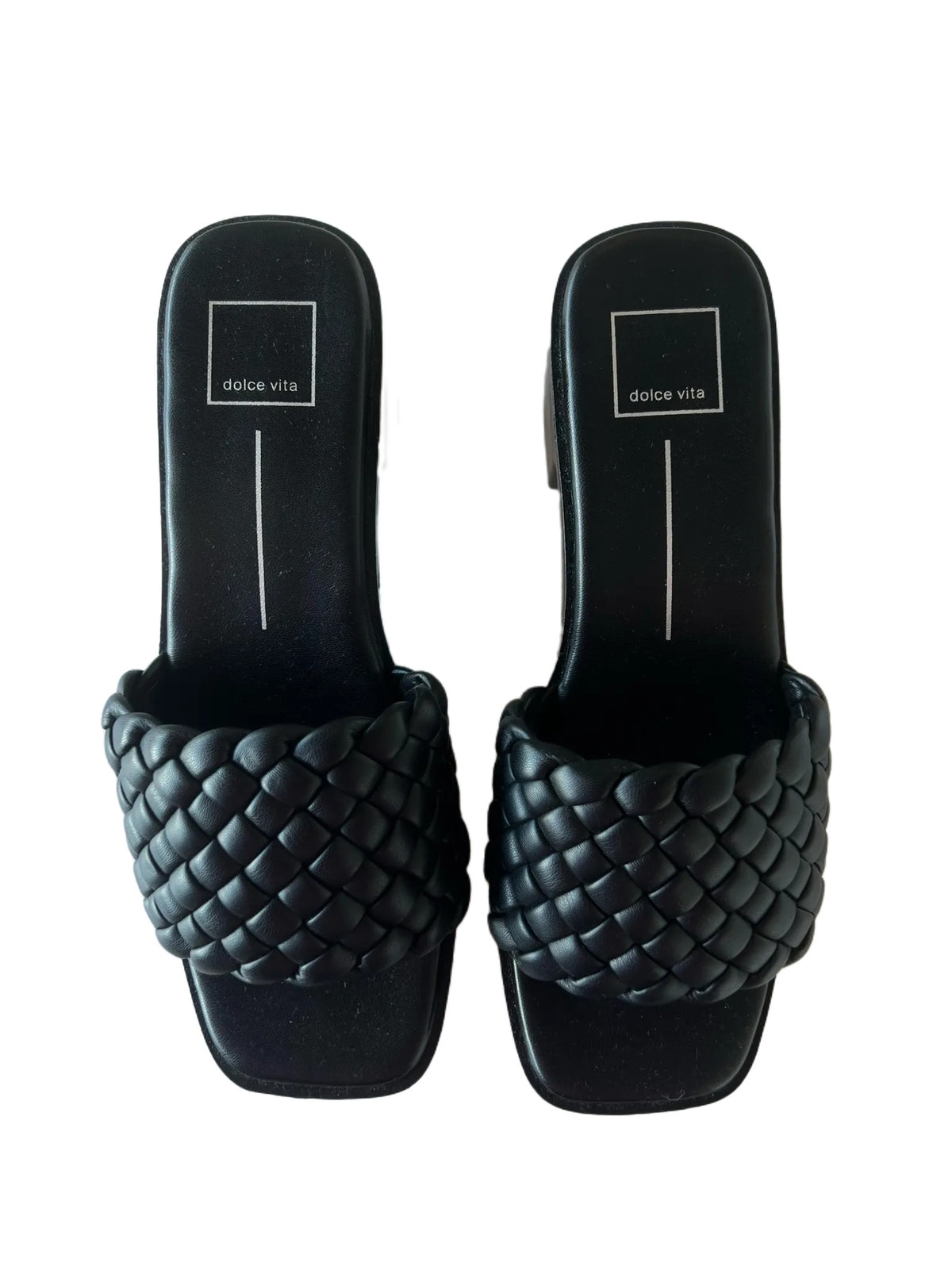 Dolce Vita- Black Braided Sandals