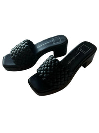 Dolce Vita- Black Braided Sandals