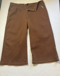 CIDER- Brown Straight Leg Pants
