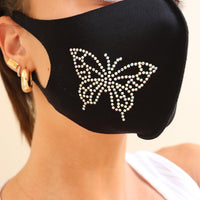 Rhinestone Butterfly Mask FINAL SALE