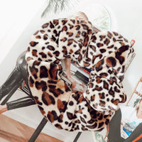 Leopard Zipper Scrunchie FINAL SALE