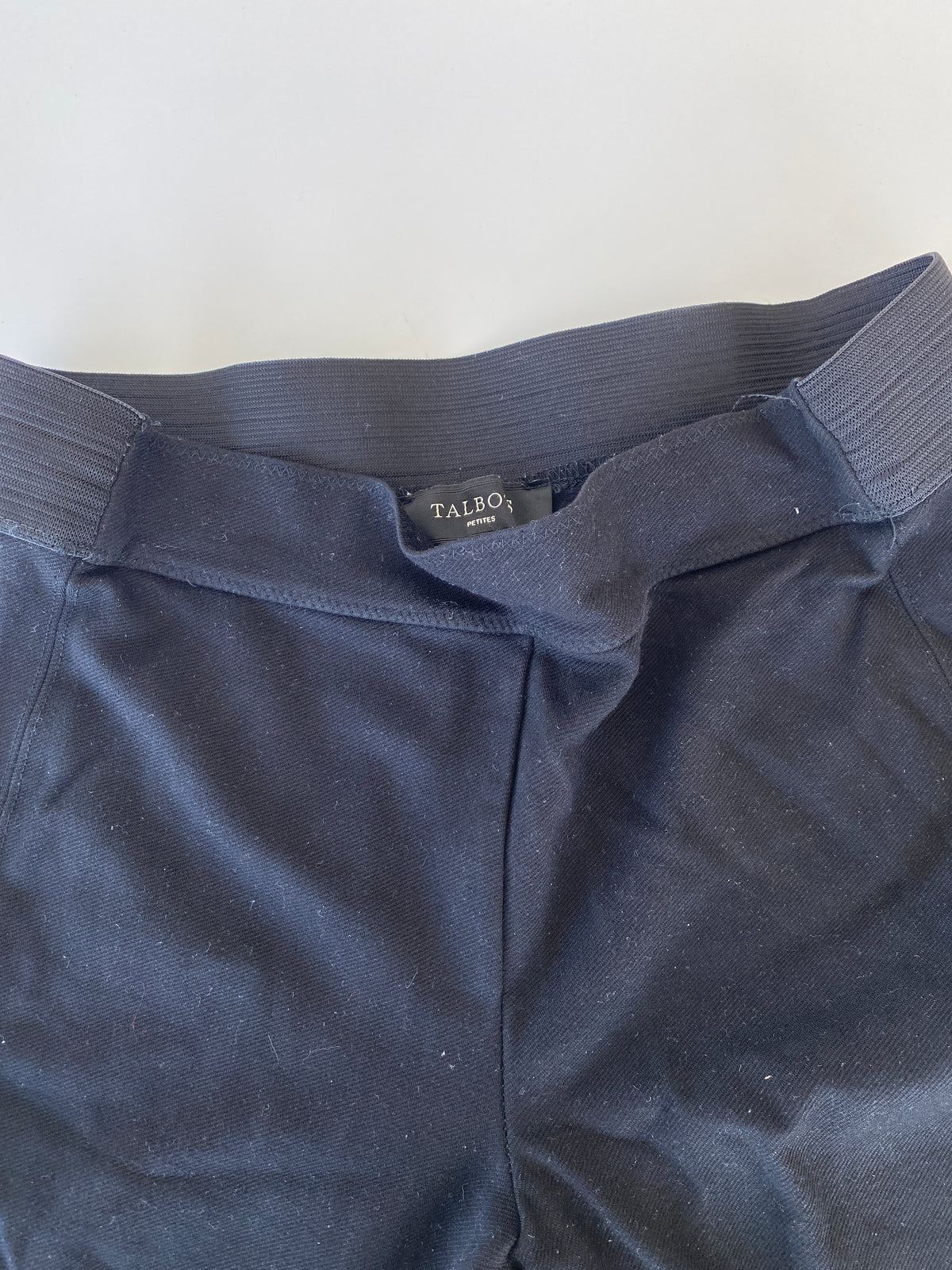 Talbot's- Basic Black Pants with Stretchy Waistband