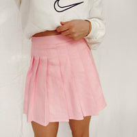 Adalynn Pink Pleated Skirt FINAL SALE