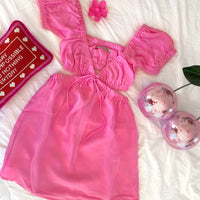 Dreamer Pink Mini Dress FINAL SALE