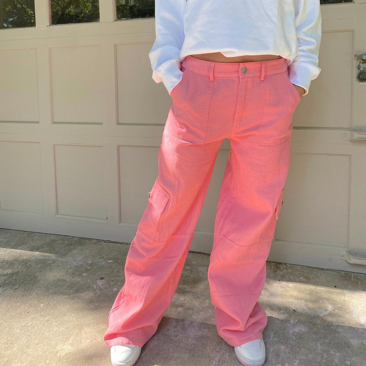 Desire Pink Cargo Pants FINAL SALE