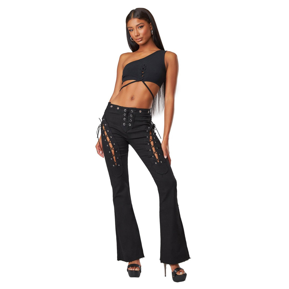 The Kript Mirami Black Pants FINAL SALE