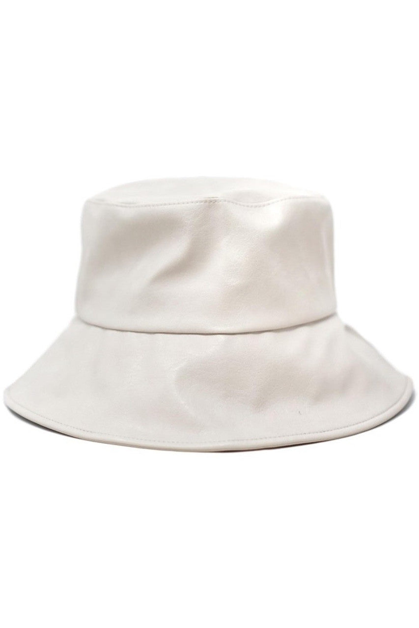 Jaydon Leather Bucket Hat FINAL SALE