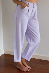 90's Baby High Rise Slouchy Jeans In Lavender FINAL SALE