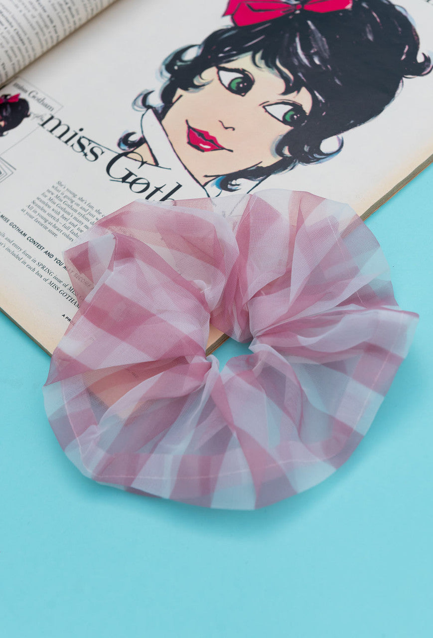 Check Me Out Gingham Scrunchie FINAL SALE